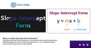 Slope Intercept Form Calculator